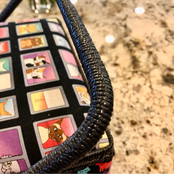 Colorful Cat Patterned Sewing Box - Picture 8 of 14